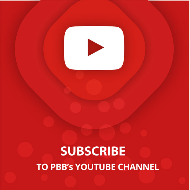 Subscribe to PBBs YouTube Channel