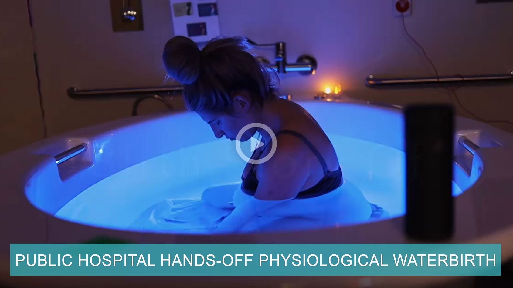 Public hospital hands-off physiological waterbirth