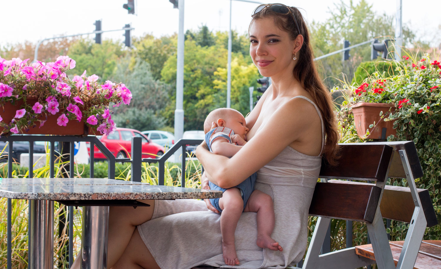 Breastfeeding in public