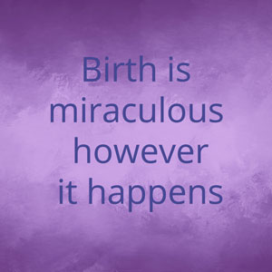 Birth affirmation cards