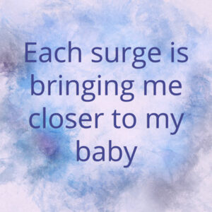 Birth affirmation cards