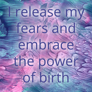 Birth affirmation cards